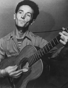Woody Guthrie as a Young Man