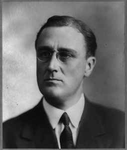 Franklin D. Roosevelt experienced cognitive impairment from vascular dementia the last several years of his presidency of the United States
